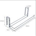 thumbnail image 4 of Paper Towel Holder Stainless Steel Under Cabinet Dispenser, 4 of 4