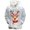 Light Gray, variant on Women Christmas Outfit Fashion Pullover Hoodie Cozy Lined Print Sweatshirt Casual Soft Warm Winter Holiday Graphic Hooded Top for Women Green XL