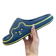 thumbnail image 2 of Zapatillas antideslizantes de fondo suave para interiores de EVA con patrón de oso de dibujos animados Wmkox8yii ytu10653, 2 of 5