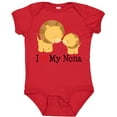 thumbnail image 3 of Inktastic I Love My Nona Boys or Girls Baby Bodysuit, 3 of 5