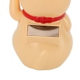 thumbnail image 5 of NFTIGB 4.5-inch Solar Powered Smiling Fortune Cat Ornament Automatic Hand Waving Lucky Figurine for Car Dashboard Desk Yellow, 5 of 9