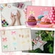 thumbnail image 5 of 100 Pcs Mini Gingham Ribbon Bows para Manualidades DIY Decoración de Pasteles, Bodas y Fiestas de Cumpleaños, Azul Claro y Blanco, 5 of 5