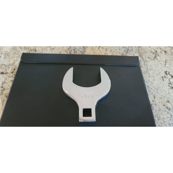 1-7/8 SAE JUMBO CROWSFOOT WRENCH 1/2" DRIVE Metal: Steel Finish: Chrome