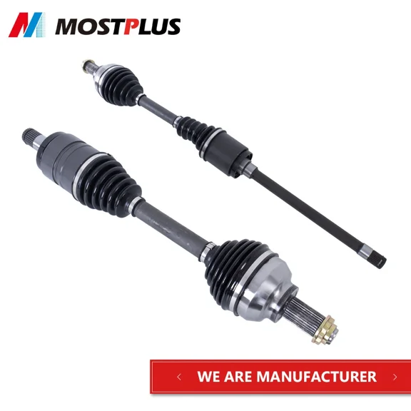 MOSTPLUS Pair Front Driver Passenger Side CV Axle Assembly for 2001-2005 BMW 325xi 330xi