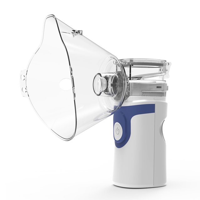 Pulverizador Uso doméstico Mini dispositivo portátil de inhalación nebulizador silencioso Dispositivo de atomización ultrasónico Niños adultos Inhalador de atomizador portátil Abanopi Pulverizador