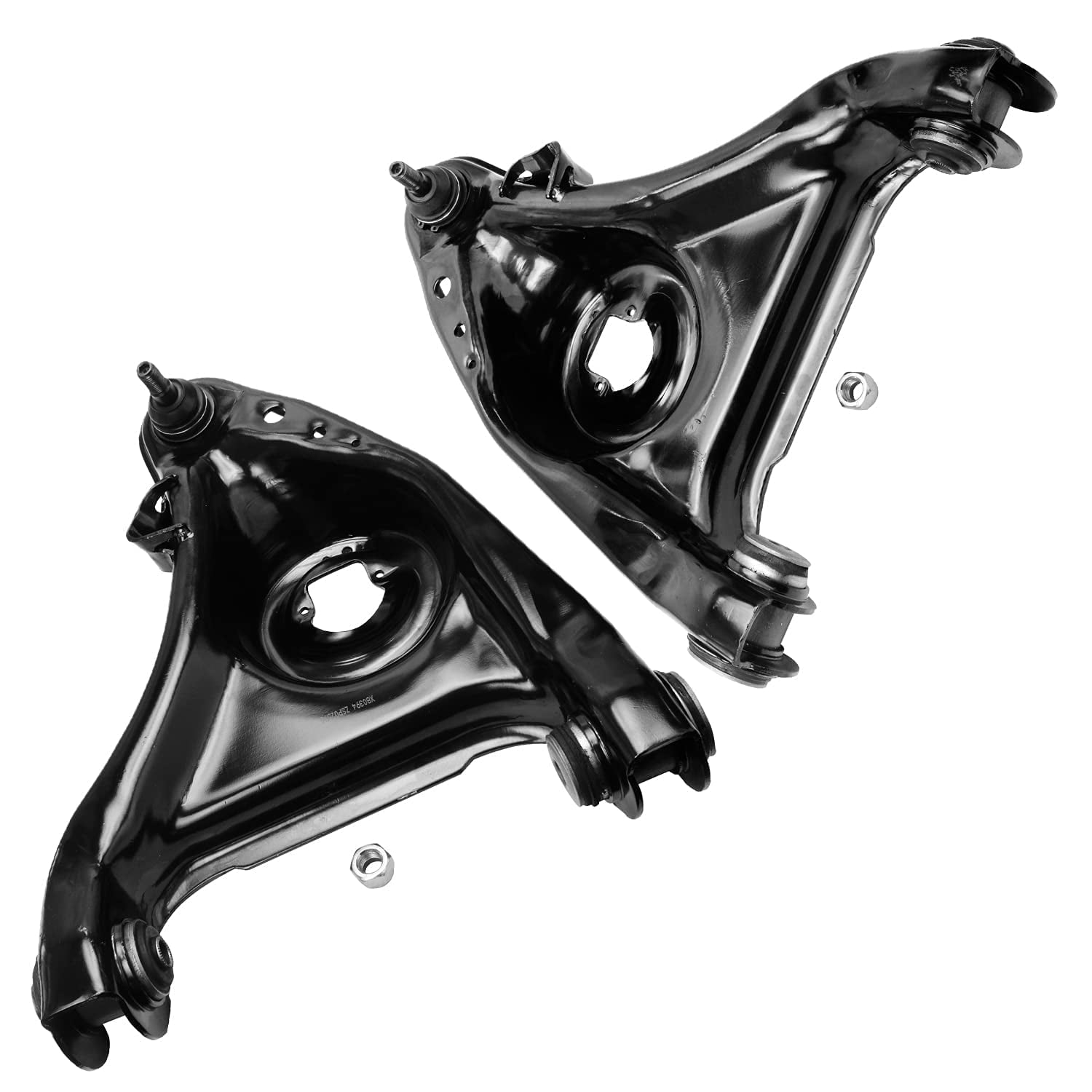 Detroit Axle - 10pc Suspension Kit for 1998-2002 Ford Crown Victoria Lincoln Town Car Mercury Grand Marquis, 4 Upper Lower Control Arms w/Ball Joints, 4 Tie Rods, 2 Sway Bars Replacement