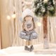 thumbnail image 4 of Pink Lace Skirt Plush Cute Angel Girl Doll Handmade Crafts Pendant Christmas Tree Hanging Ornaments New Year 2022 Xmas Gift Toy, 4 of 5
