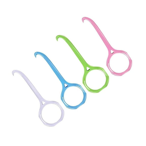 4Pcs Clear Aligner Removal RRF12 Tool for Invisalign Removable Braces, Retainers by The Pultool Personal Orthodontic Supplies, Oral Care Face(pink, blue, green, white)