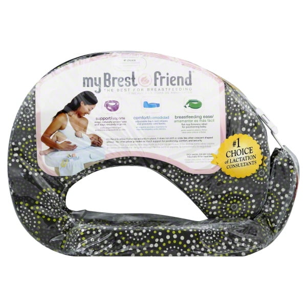 My Brest Friend Original Nursing Posture Pillow Grey Yellow