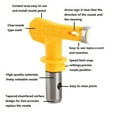 thumbnail image 6 of SENRISE Airless Spray Gun Tip Sprayer Spray Gun for Paint Sprayer Yellow Model 517, 6 of 7