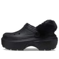 thumbnail image 2 of Crocs Stomp 208546-001 Men's Core Black Lined Slip-on Comfort Crush Clogs CRO40 (9), 2 of 5