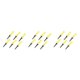 thumbnail image 5 of Tees de Golf Profesional Reutilizable Yuarrent 6 uds Amarillo, 5 of 6