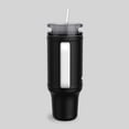 thumbnail image 3 of Bubba Travel Tumbler, 40 Oz, Stainless Steel, Vacuum Insulated Leakproof With Handle, AutoClose Lid With Straw, Office Siren, 3 of 10