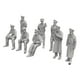 thumbnail image 3 of 8 figuras de soldados en miniatura, diorama de resina, figuras de hombres, juguetes de oficiales alemanes 24 cm, 3 of 9