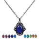 thumbnail image 2 of 2 Unids Cambio de Color Oval de ánimo Emoción Collar Colgante de Joyería de material acero Inoxidable, 2 of 9