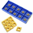thumbnail image 3 of 10 Pcs 40 Types Embouts en Carbure CNC Outil de Tour de Lame + Boîte, 3 of 6
