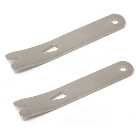 

2PCS Stainless Steel Mini Multi-function Pocket Pry Bars Crowbars for Indoors and Outdoors