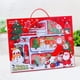 thumbnail image 4 of Regalos de Navidad para niños, conjunto de papelería con estampado de dibujos animados de Papá Noel, borrador de lápiz para estudiantes, regla sacapuntas, conjunto de papelería, 4 of 4