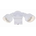 thumbnail image 1 of Acclaim Lighting LFL2WHM 2-Light Gloss White Integrated LED Adjustable Head Floodlight with Motion Sensor, 1 of 1