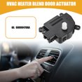 thumbnail image 2 of HVAC Heater Blend Door Actuator No.68000470AA Car Air Door Actuator for Jeep Compass 2007-2012, 2 of 6