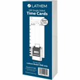 thumbnail image 4 of Reloj electrónico Lathem 700E para 100 empleados, color gris, 4 of 8