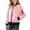 Pink, variant on dazeni Kids Boys Girls Rain Coat No Hood Lightweight Waterproof Soft Shell Jackets Fashion Fall Long Sleeve Zip up Windbreaker Outwear with Pockets Beige 5 Years