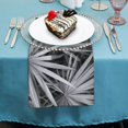 thumbnail image 4 of Nawy Palm Leaves Cloth Napkin Reusable Machine Washable Fabric for Events 2 PCS, 4 of 7