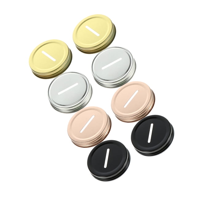 Moluckfu 8Ud De Para Monedas En Mason Con Estructura Resistente Y Material Hoja De Estaño