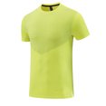 thumbnail image 4 of JFOPQVSM Men's Short Sleeved T Shirt Ice Silk Cool Quick Drying T Shirt Sports Short Sleeved Fitness Running Quick Drying T Shirt, 4 of 7
