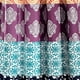 thumbnail image 3 of Paneles de cortina para ventana, decoración exuberante, diseño bohemio, 130 x 160 cm, 3 of 7