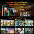 thumbnail image 3 of Blackview Fort1 Rugged Smartphone,10000mAh,12GB RAM+256GB/2TB Rugged Phone,Android 15 Phone,16MP AI Camera, 6.56'' 90Hz Display, IP68/69K Waterproof Smartphone NFC, Face ID, Black, 3 of 10