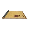 thumbnail image 2 of Ahgly Company Indoor Square Solid Brown Modern Area Rugs, 6' Square, 2 of 4