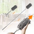 thumbnail image 2 of Microfiber Feather Duster,10in to 30 in - 1PCS Extendable Washable Mini Dusters, Detachable Cleaning Supplies for Office, Blinds, Furniture, Cars, Computer Keyboard, 2 of 7