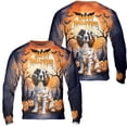 thumbnail image 3 of Mummy English Springer Spaniel Happy Halloween with Pumpkins Bats Spooky Fun All Over Print 3D Sweatshirt Unisex Merch Springers Dog Lover Gifts - 00019, 3 of 6