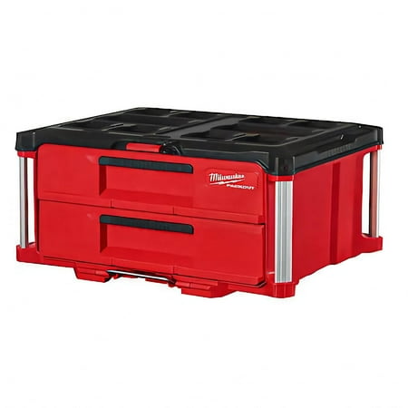 UPC: 0045242559541 | Milwaukee Tool PACKOUT 2-Drawer Tool Box