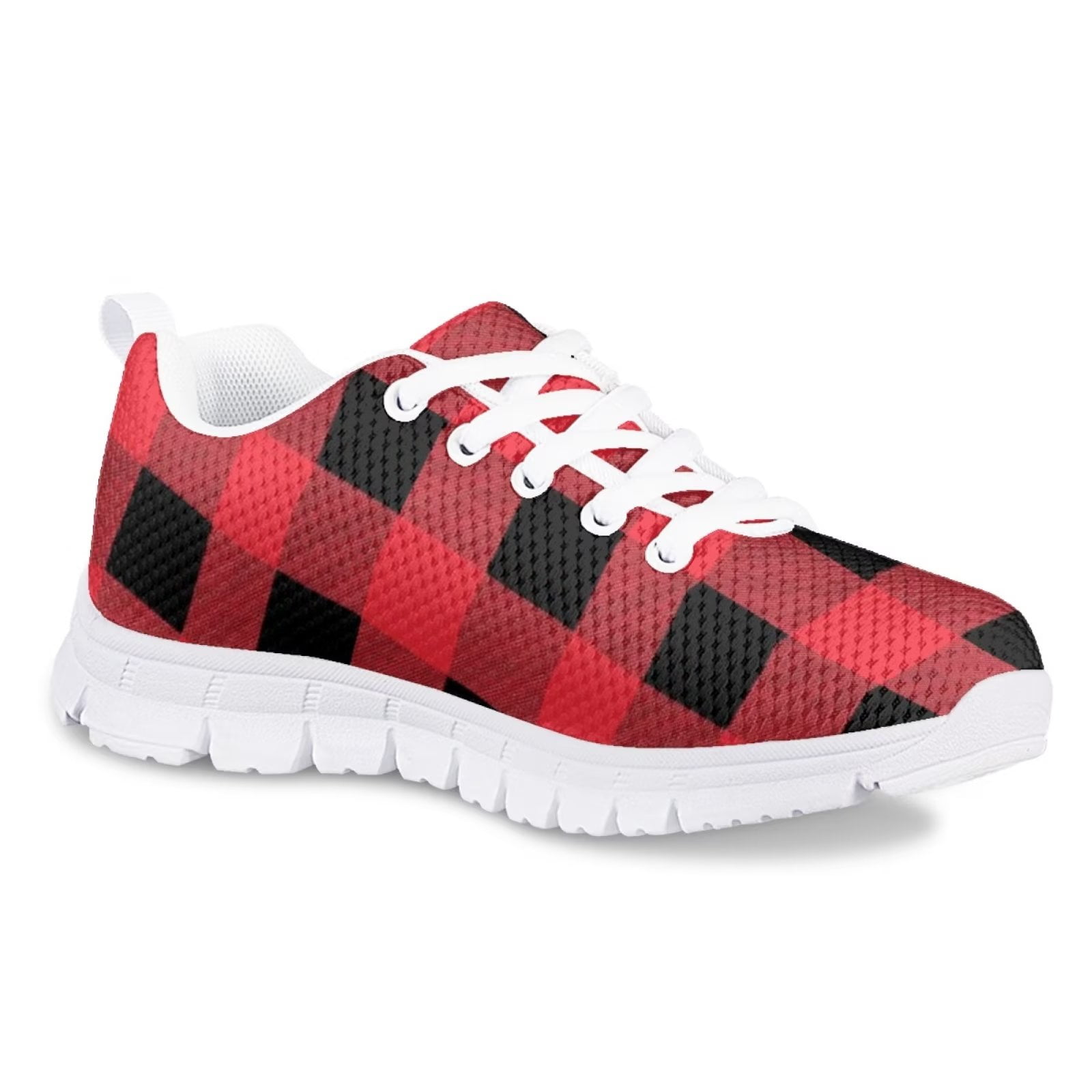 Checkered clearance tennis shoes