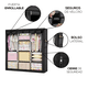 thumbnail image 3 of Armario Armable Closet Organizador De Ropa De Acero Inoxidable Xtellar Color Negro, 3 of 3