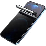 2 Pack Privacy Screen Protector for iPhone 12/12 Pro, 25° Anti-Spy Hydrogel Film, Shatter-Resistant, Anti-Scratch, Case Friendly, No Tempered Glass