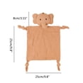 thumbnail image 3 of Manta de consuelo para bebé, manta de seguridad con forma de conejito, regalo suave para bebé, niño y niña, recién nacido, 3 of 12