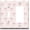 Pink Bow, variant on Baseball Light Switch Cover Plate Double Gang Double Rocker Switch Cover Outlet Covers Wall Plate Light Switch for Bedroom Kitchen 4.7 × 4.7 Inch