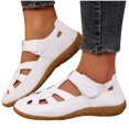 thumbnail image 4 of Sandales pour Femmes Décontractées Été Talons Compensés Unis Plage Polyvalentes, 4 of 9