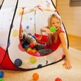 thumbnail image 2 of Kiddey Kids Polka Dot Ball Pit Play Tents, Polyester TEEPEE 100 BALLS, 2 of 7