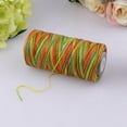 thumbnail image 2 of 260M 150D 0.8mm Flat ed Thread Sewing Stitching Leathercraft Colorful, 2 of 7