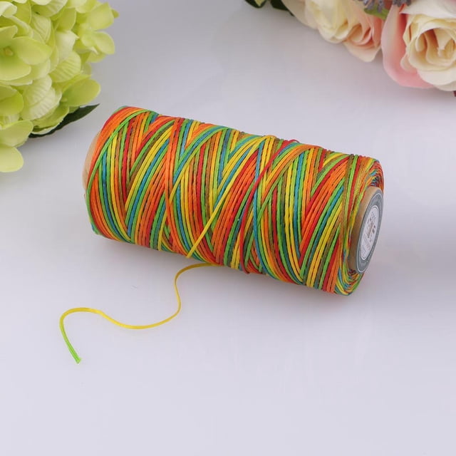 Rollo de Hilo de Costura Encerado Hugo 260m 150D 0.8mm para Artesanía de Cuero