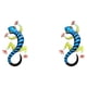 thumbnail image 2 of Billuyoard Tapices decorativos para puertas Adornos únicos decoración navideña Exterior azul 2Conjunto, 2 of 6
