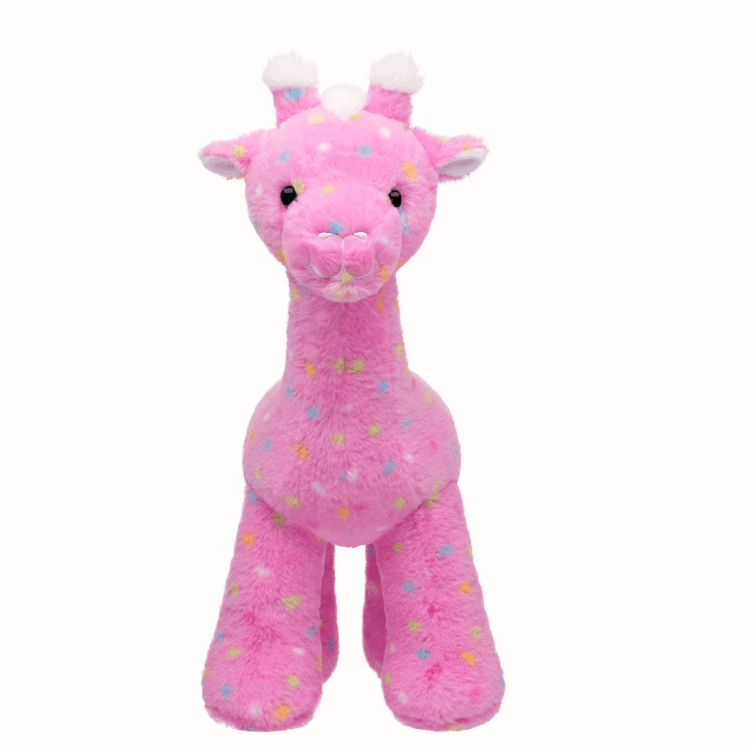 Esterze Pink Frosted Animal Cookie Giraffe Stuffed Animal, Pink Giraffe Plushie