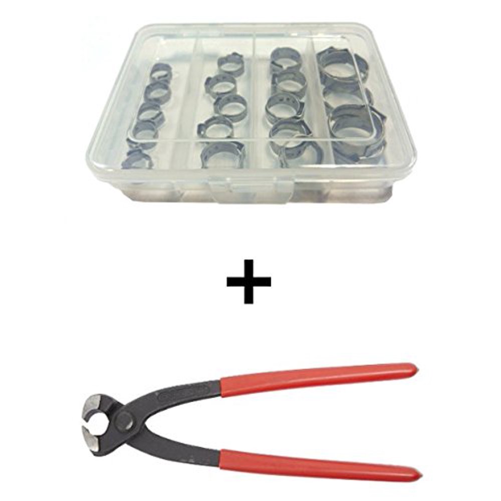 Oetiker Clamp Assortment Case, Oetiker Stepless Ear Clamps, Single Ear