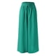 thumbnail image 3 of Pantalones de mezclilla Gibobby para mujer rectos con pliegues pierna ancha sueltos casuales Verde L, 3 of 5