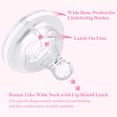 thumbnail image 3 of LittleForBig Silicone Soft Touch Adult Bottle Nipples Replacement Teat Compatible with LittleForBig Bottles - Lip Care Bottle Nipples for Adults 3-Pack, 3 of 8
