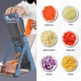 thumbnail image 4 of ONCE FOR ALL Vegetable Chopper & Zucchini Noodles Spiralizer, Food Slicer Shredder Dicer, 4 of 9